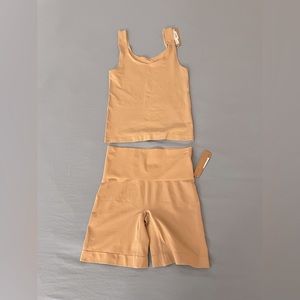 SKIMS Soft Smoothing Shorts and Tank Top